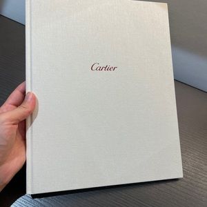 Cartier Textile Fabric Cloth Hardcover Jewelry Catelog Book Spring 2014